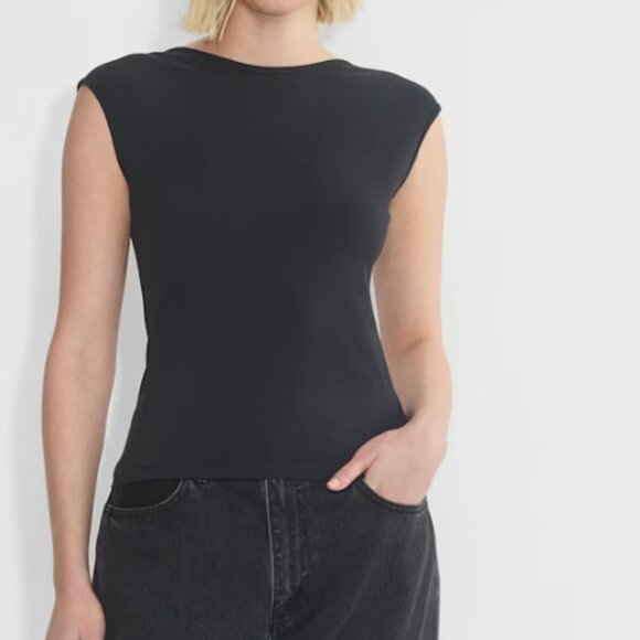 Aritizia Tna Hold-it™ Times T-shirt Black Small - Picture 1 of 3